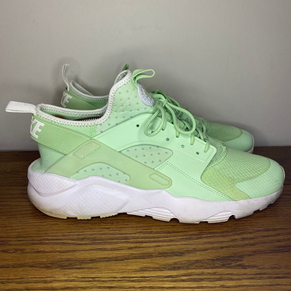 Nike Air Huarache Run Ultra Fresh Mint Green Running Athletic Sneakers Mens 13